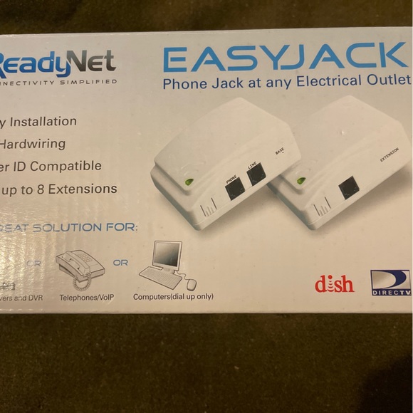 EASYJACK ReadyNet Phone Jack for Electrical Outlets NEW NOS 150171 - Picture 9 of 9